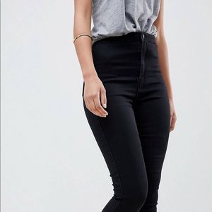 Missguided TALL Extreme High Waist Tube Jeans